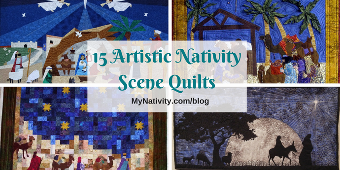 15 Artistic Nativity Scene Quilts