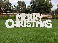 Load image into Gallery viewer, Lifesize Outdoor Nativity Message - Merry Christmas - MyNativity