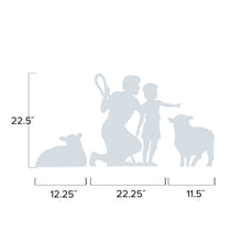 Load image into Gallery viewer, Complete Medium Outdoor Nativity Set - MyNativity