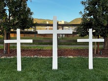 Load image into Gallery viewer, Medium Outdoor Easter Nativity Outer Cross Set - Set of 2 - MyNativity