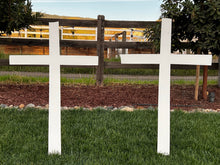 Load image into Gallery viewer, Medium Outdoor Easter Nativity Outer Cross Set - Set of 2 - MyNativity