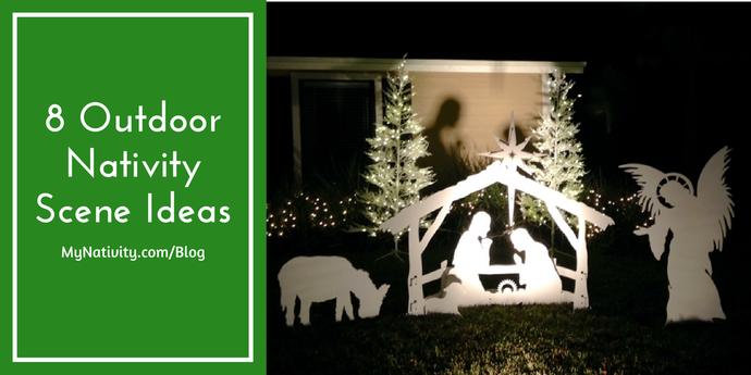 8 Outdoor Nativity Scene Ideas