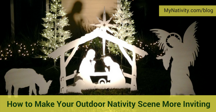 How to Make Your Outdoor Nativity Scene More Inviting