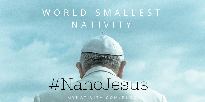 World's Smallest Nativity #NanoJesus