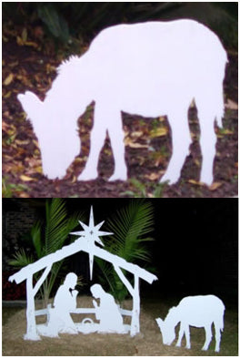 Inspirations for the Nativity Sets - Donkey