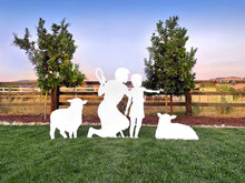Load image into Gallery viewer, LifeSize Father and Son Shepherd Set - MyNativity
