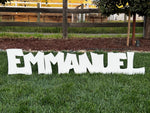 Large Outdoor Nativity Message - EMMANUEL - MyNativity