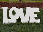 Large Outdoor Nativity Message - LOVE - MyNativity