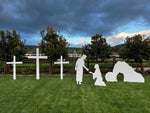 Complete Life Size Outdoor Easter Nativity Set - MyNativity