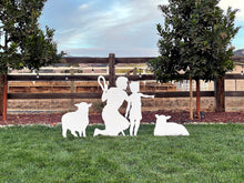 Load image into Gallery viewer, Complete Large Outdoor Nativity Set - MyNativity

