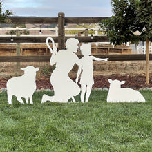 Load image into Gallery viewer, Large Outdoor Nativity Father and Son Shepherd Set - MyNativity
