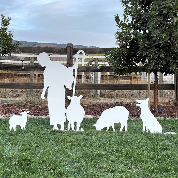 Large Outdoor Nativity Standing Shepherd Set - MyNativity