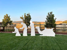 Load image into Gallery viewer, Complete Life Size Outdoor Nativity Set - MyNativity
