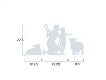 Load image into Gallery viewer, Medium Father and Son Shepherd Set - MyNativity
